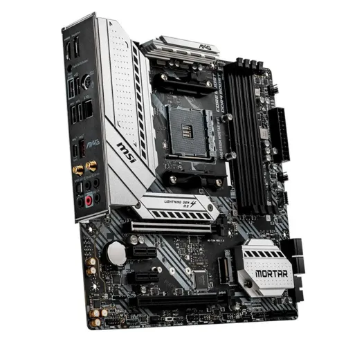 Placa-Mãe MSI MAG B550M Mortar WiFi, AMD AM4, mATX