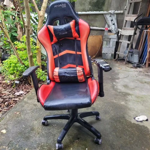 Cadeira Gamer MIMAX5, Pistão quebrado e o Braço está ruim de Resto tá boa!