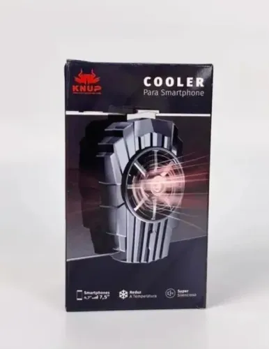 Cooler Gamer Para Celular Knup KP-VR311 5000 RPM USB - Resfriamento Rápido