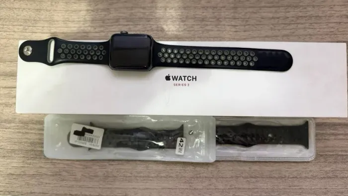 Relógio Apple Watch Serie 3 C/ GPS + Celular Perfeito Estado R$ 700,00