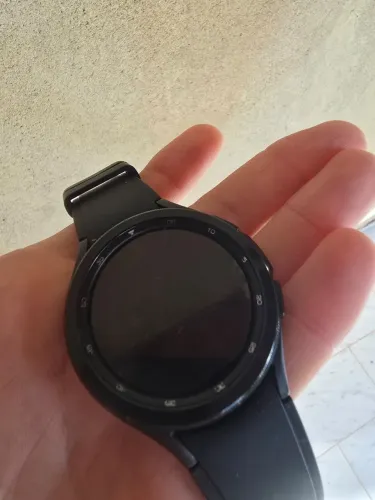 Smartwatch Samsung Galaxy Watch 4 Classic 46mm preto, seminovo, perfeito estado, 16GB