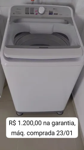 Máquina Lavar Roupa Panasonic