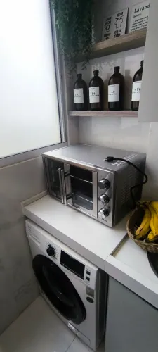 Forno E Fritadeira Sem Óleo Oster 42l French Door 2 Em 1 Cor Prateado