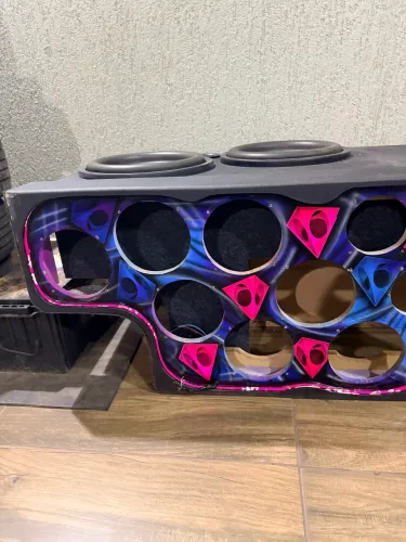 Madeiramento de som para S10