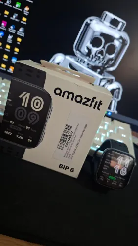Relógio Amazfit bip 6 Azul