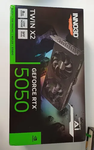 PLACA DE VÍDEO RTX 5050 8GB INNO3D TWIN X2