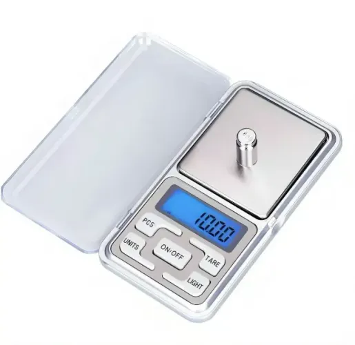 Mini Balança Digital De Alta Precisão Portátil 0,1g A 500g