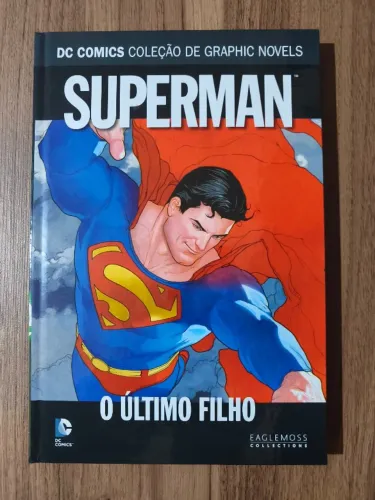 Superman O Último Filho HQ Capa Dura DC Comics Eaglemoss
