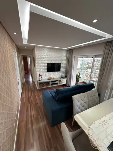 Apartamento 80 metros 2 vagas ao lado do shopping Atrium Santo Andre- Condominio Clube