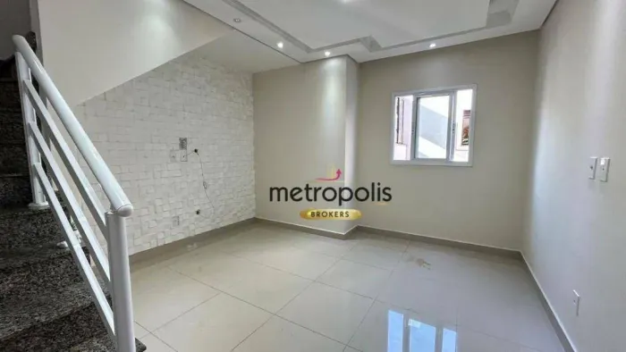 Cobertura com 2 dormitórios, 76 m² - venda por R$ 430.000 ou aluguel por R$ 2.400mês - San