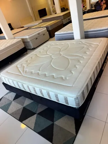Colchão KING LÁTEX MAXFLEX TOP SEMINOVO - Entrego! 
