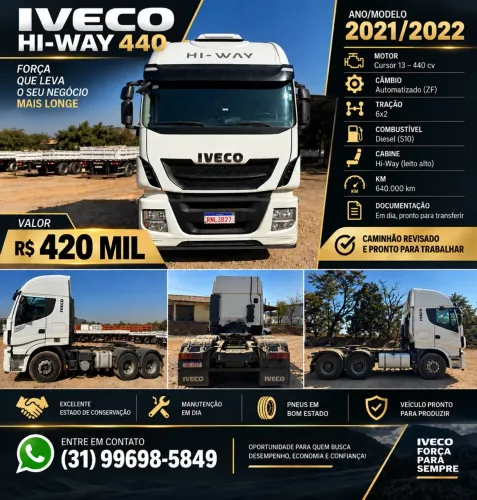 Iveco hiway 2022 6x2