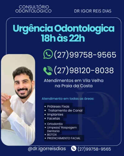 Plantão de Atendimento Dentista TODOS OS DIAS 