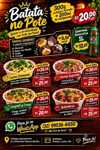 Batata recheada