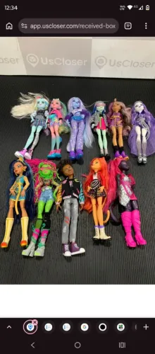 Lote Monster high 16 bonecas- Leia a descrição