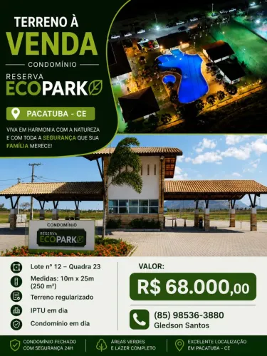 Reserva Ecopark pacatuba 
