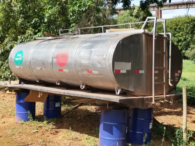 Tanque rodoviário isotérmico