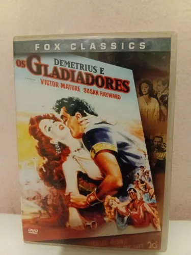 DVD Demitrius e os Gladiadores
