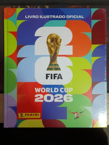 Álbum LACRADO Copa do Mundo 2026 capa dura original Panini 
