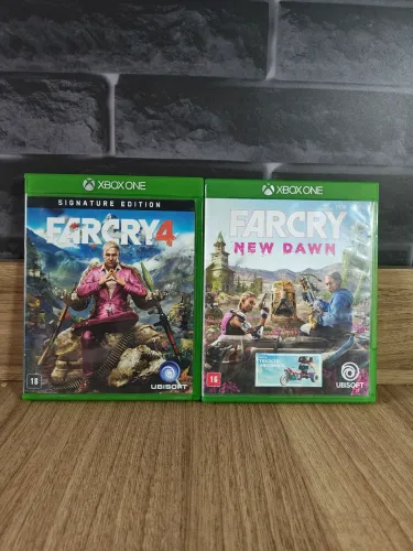 KIT FAR CRY 4 + NEW DAWN XBOX ONE - MÍDIA FÍSICA - LEIA A DESCRIÇÃO