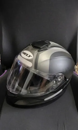 Capacete Helt Avant Glass Road com Óculos Interno 