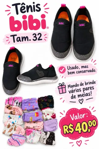 Tênis infantil Bibi