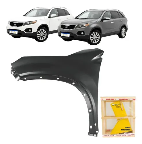 Paralama Kia Sorento 2010 2011 2012 2013 2014 2015 Esquerdo