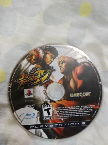 Street Fighter 4 - Mídia física PS3 