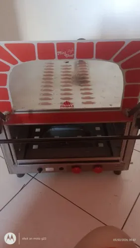 Forno elétrico aceita cartão e Pix