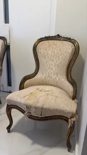 Poltronas Neoclássica Luís XV