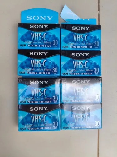 fita cassete VHS-C SONY