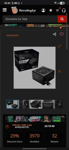 Fonte pc Asrock 750W