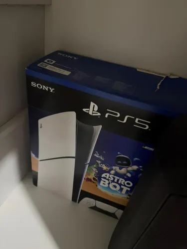 PS5 pouco tempo de uso