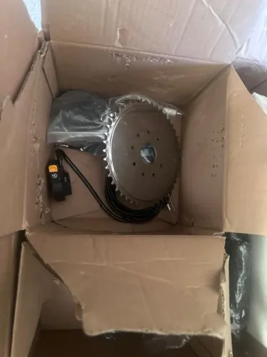 Motor de bicicleta novo para adaptar ela elétrica com gasolina ?!!!