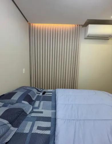 Cortina em Tecido Linho Trigo