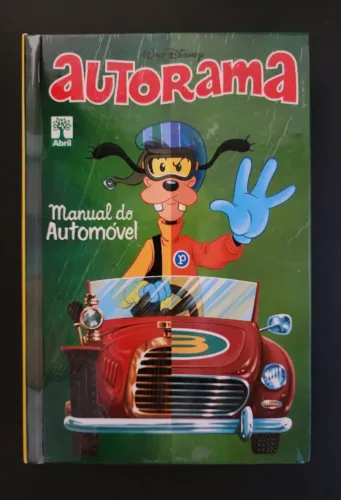 Autorama - Manual do automóvel Disney (NOVO, capa dura) 