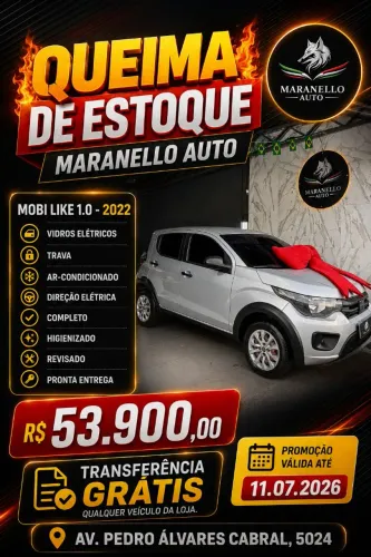 Fiat Mobi Like 1.0 Fire Flex 5P. 2022