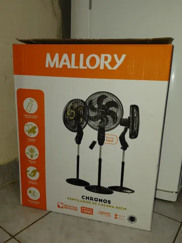 VENDO VENTILADOR MALLORY SEMINOVO