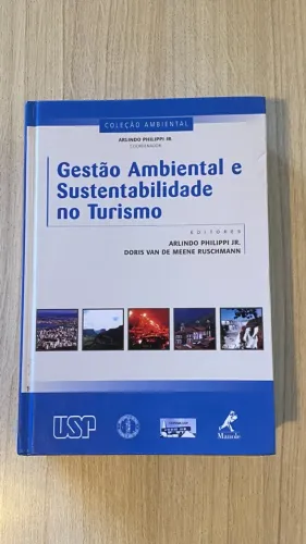 Livro Gestão Ambiental e Sustentabilidade no Turismo, capa dura (2009).