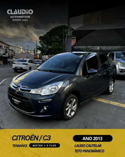 Citroen C3 Tendance 1.5 Flex 8V 5P Mec. 2013