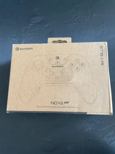 Controle GameSir Nova Lite (Sky Blue) - Hall Effect / Multiplataforma
