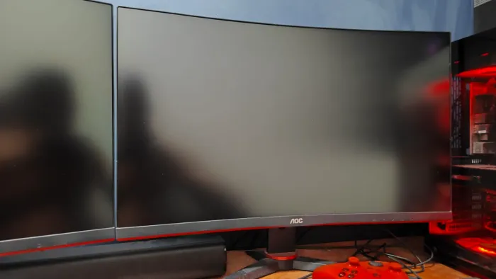 (LEIA) 2x Monitor Gamer Curvo AOC Legend 27" 240Hz