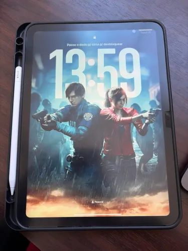 iPad 11 (A16) - 128GB Prata e Apple Pencil USB-C