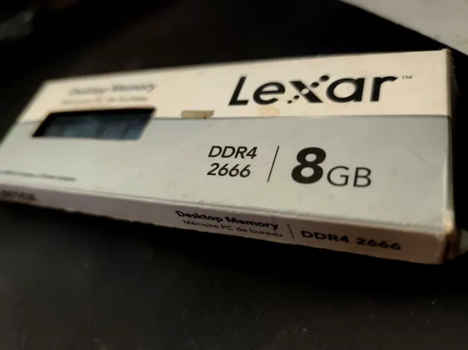 Memória Desktop DDR4 8GB lexar 2666