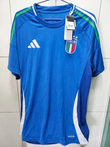 Camisa Adidas Itália Seleção Italiana I Home 2024 2025 tam G IN0657