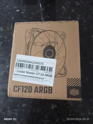 Cooler Para Gabinete Masterfan Cooler Master Mf120 120mm