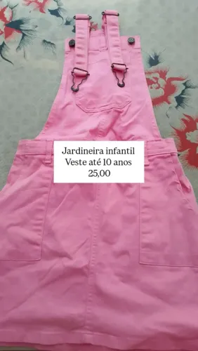 Jardineira infantil