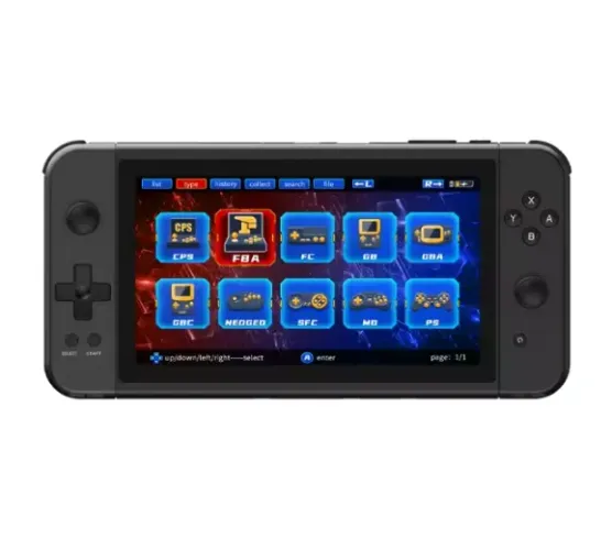 Vídeo Game Portátil Powkiddy X70 (completo) Tela de 7 polegadas com 32gb + de 3500 Jogos