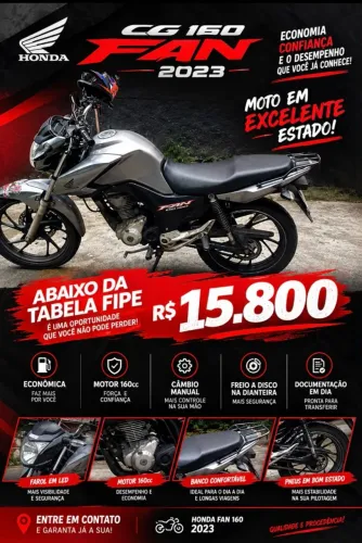 Honda CG 160 FAN Flex 2023
