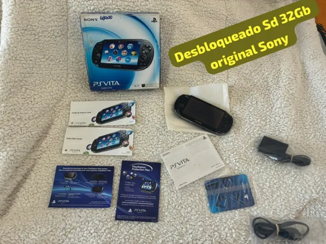 PlayStation Vita item de coleção c/Caixa